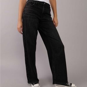 American Eagle Outfitters Black Flare Jeans